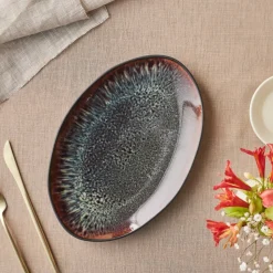 Karaca New Black Galactic 30 cm Servierplatte