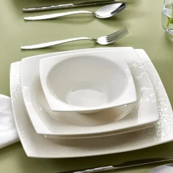 Karaca New Flava 6 Personen Geschirrset, 24 Teilig, Porzellan