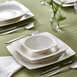 Karaca New Flava 6 Personen Geschirrset, 24 Teilig, Porzellan