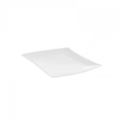 Karaca New Perfect White für 6 Personen Quadrat Frühstücksset und Servierschalen, 26 Teilig