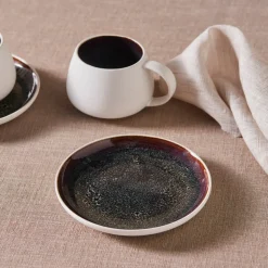 Karaca New White Galactic 300 ml Teetassen-Set für 1 Personen