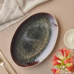 Karaca New White Galactic 36 cm Servierplatte