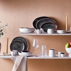 Karaca New White Galactic 36 cm Servierplatte