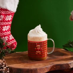 Karaca New Year Weihnachten Ingwer Becher, 410ml, Multi