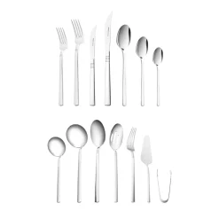 Karaca Nil Elegance Besteckset für 12 Personen, 91 Teilig