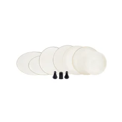 Karaca Noble Blue 58-Teiliges Geschirrset Für 12 Personen