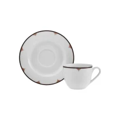 Karaca Nora 12 Personen Geschirrset, 74 Teilig, New Generation Bone