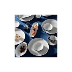 Karaca Nordic für 6 Personen Frühstücksset und Servierschalen, 27 Teilig, Porzellan