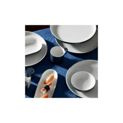 Karaca Nordic für 6 Personen Frühstücksset und Servierschalen, 27 Teilig, Porzellan