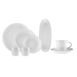 Karaca Novem 6 Personen Frühstücksset und Servierschalen, 32 Teilig