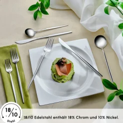 Karaca Orion Platin 30-teiliges Besteckset für 6 Personen