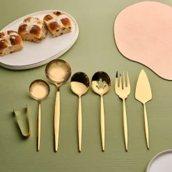 Karaca Orion Shiny Gold 7-Teiliges Servierset