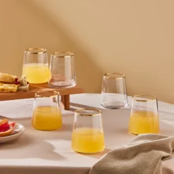 Karaca Orlando 420 Ml 6 Teiliges Wasserglas Set