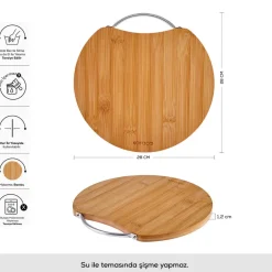 Karaca Owen Rund Großes Schneidebrett