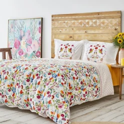 Karaca Parlin Bettwäsche-Set aus 100 % türkischer Baumwolle, Doppelbett, Fuchsia