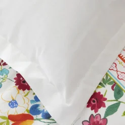 Karaca Parlin Bettwäsche-Set aus 100 % türkischer Baumwolle, Doppelbett, Fuchsia