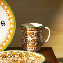 Karaca Paye Selcuklu Serie Gelb Becher 340 ml