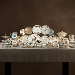 Karaca Paye Seljuk Kollektion Porzellankrug, 1500 ml, Blau Mehrfarbig