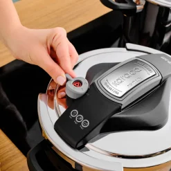 Karaca Perfect Gray 4 + 6 Liter Schnellkochtopfset