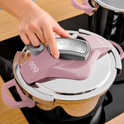 Karaca Perfect Pink 4+6 Liter Schnellkochtopf-Set
