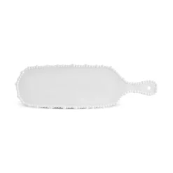 Karaca Perla, Melamin Käseteller, 43cm, Weiß