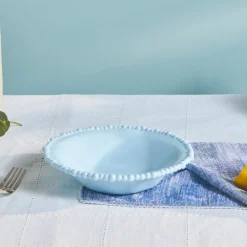 Karaca Perla Melamin Suppenteller 22 cm Blau