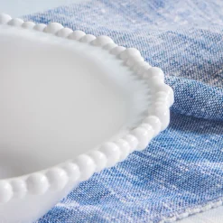 Karaca Perla, Melamin-Tiefer Teller, 22cm, Weiß