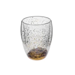 Karaca Pia Golden Glitter Wasserglas 350 ml