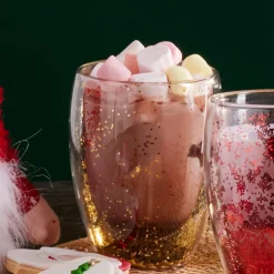 Karaca Pia Golden Glitter Wasserglas 350 ml