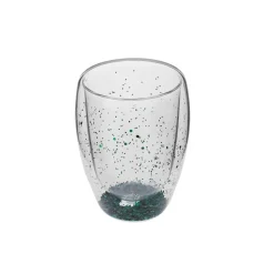 Karaca Pia Grün Glitter Wasserglas 350 ml