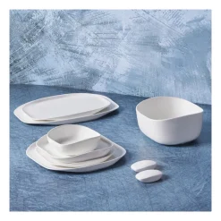 Karaca Plato für 12 Personen Geschirrset, 59 Teilig, New Generation Bone