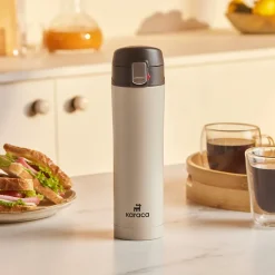 Karaca Pluton, Thermosflasche, 450ML, Creme