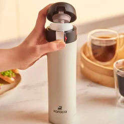 Karaca Pluton, Thermosflasche, 450ML, Creme