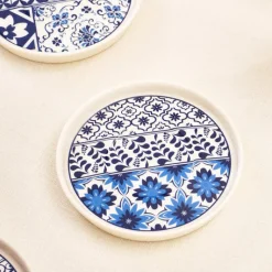 Karaca Portela 12-teiliges Türkisches Teeset aus Bone China für 6 Personen, 170 ml, Mehrfarbig