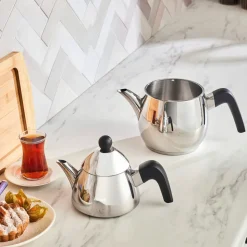 Karaca PowerSteel Pro 316+ Tokyo Teekannen-Set Mittelgroß