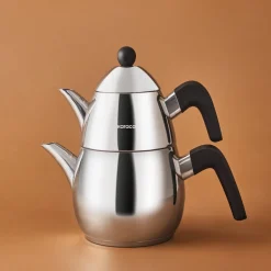 Karaca PowerSteel Pro 316+ Tokyo Teekannen-Set Mittelgroß