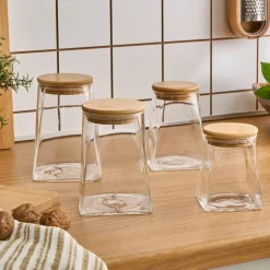 Karaca Prism, 4-Teiliges Vorratsdosen Set