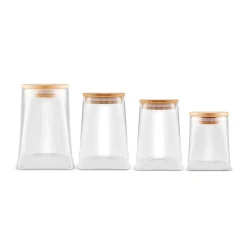 Karaca Prism, 4-Teiliges Vorratsdosen Set