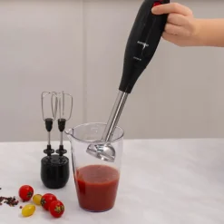 Karaca Pro-Multimax 6 in 1 Mehrzweck-Küchenmaschine, Schwarz, 2000W