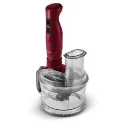 Karaca Pro-Multimax 6 in 1 Mehrzweck-Küchenmaschine, Rot, 2000W