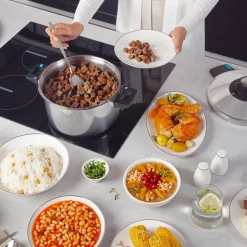 Karaca Quick and Safe Induktions-Schnellkochtopf-Set 6+8 Lt