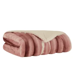 Karaca Rabbit Powder Sherpa Decke 130x150