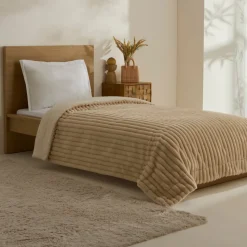 Karaca Rabbit Sherpa TV-Decke Beige