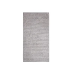 Karaca Rachel Supreme Badetuch, Hellgrau, 100x150 cm