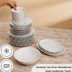 Karaca Rafaela 53-Teiliges 12-Personen Geschirrset