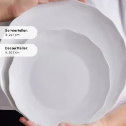 Karaca Rafaela 53-Teiliges 12-Personen Geschirrset