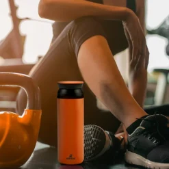 Karaca Rainbow Edelstahl Auslaufsicherer Thermosflasche 500 ml Orange