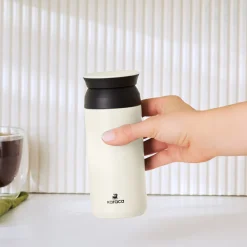 Karaca Rainbow Steel Auslaufsichere Thermoskanne 350 Ml Creme