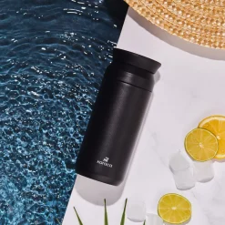 Karaca Rainbow Steel Auslaufsichere Thermoskanne 350 Ml Schwarz