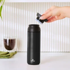 Karaca Rainbow Steel Auslaufsichere Thermoskanne 500 Ml Schwarz